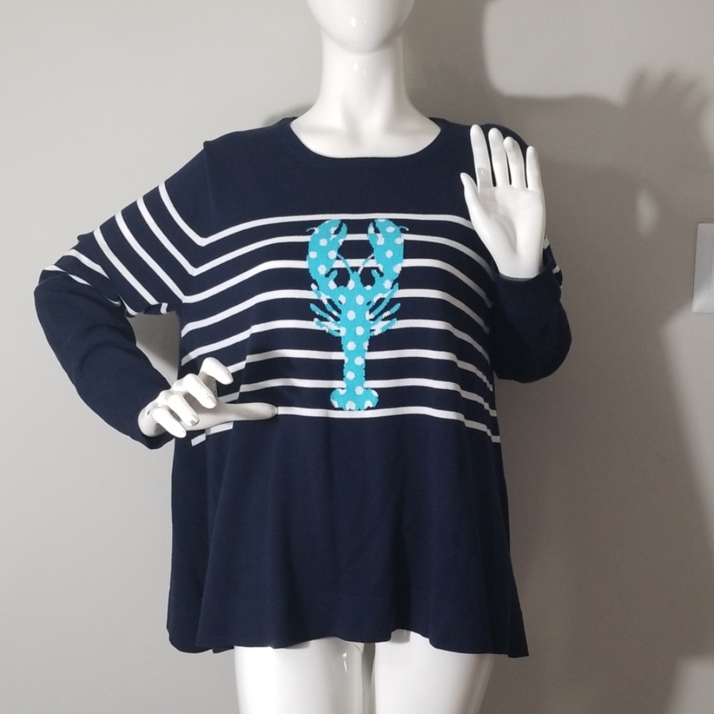 *crown & ivy* lobster sweater